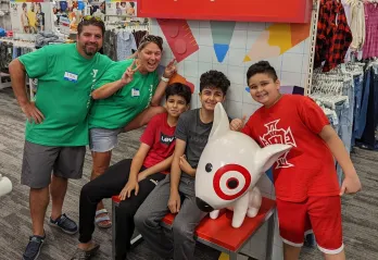Poeople from Ragsdale shopping at Target