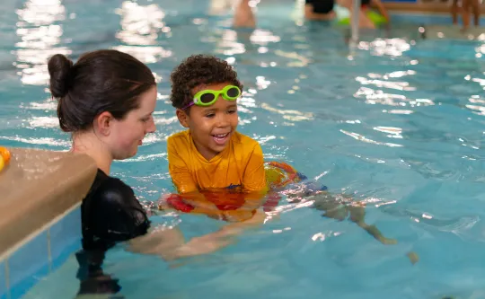 Spears Family YMCA swim lessons