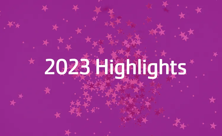 2023 Year Highlights Graphic