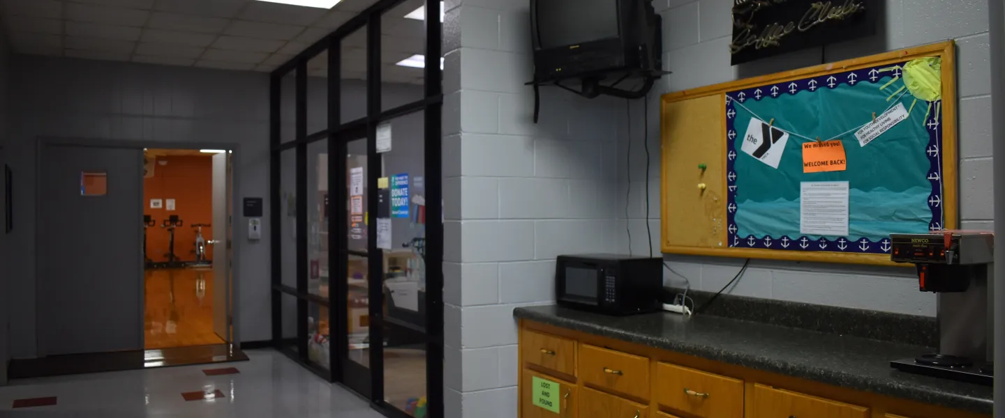 A photo of the Reidsville YMCA's coffee bar.