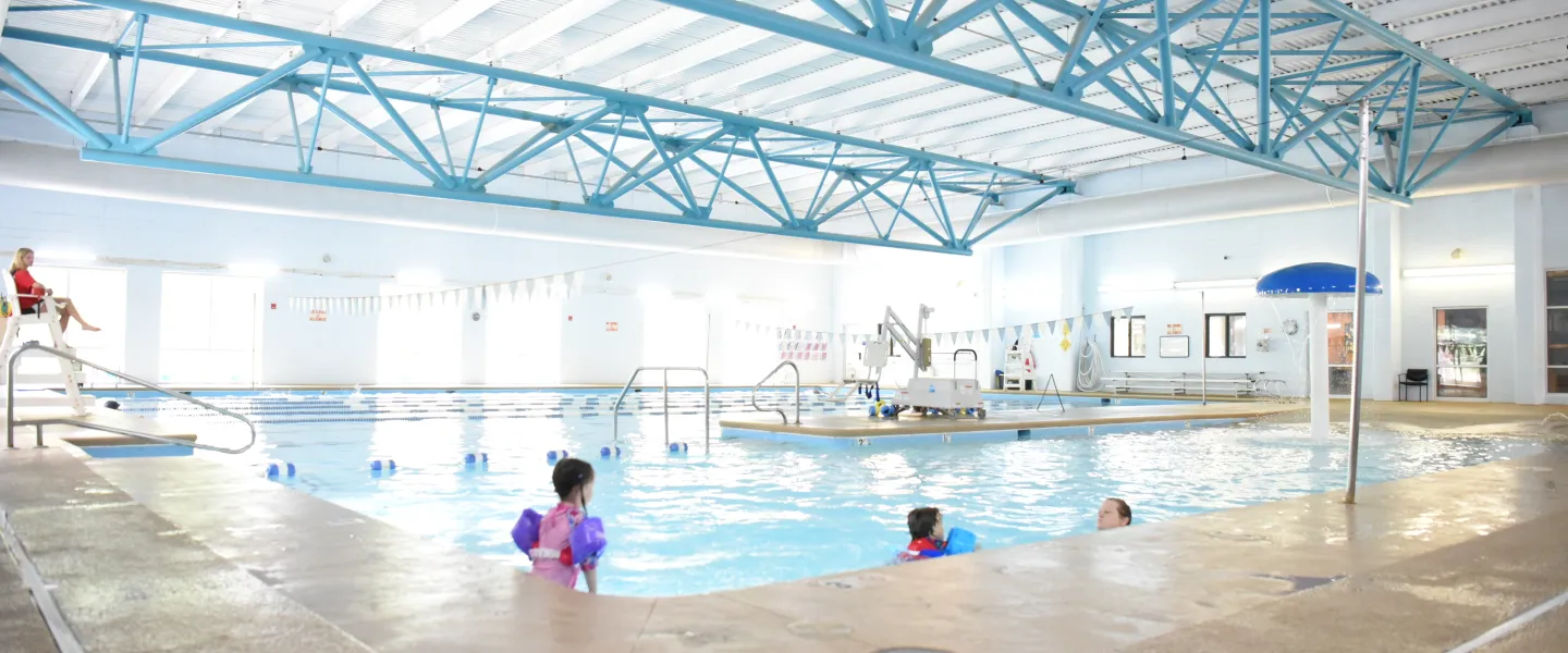 A photo of the Spears YMCA's pool.