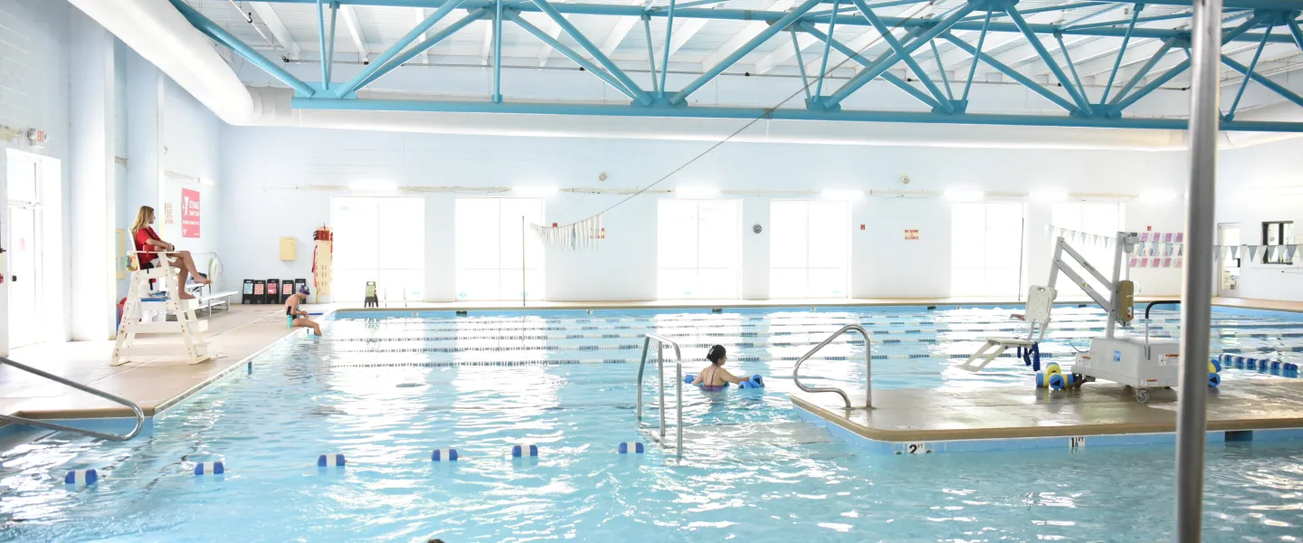 A photo of the Spears YMCA's pool.