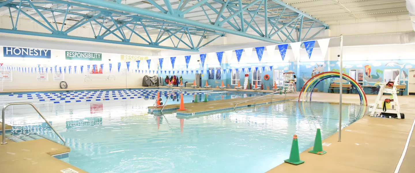 A photo of the Ragsdale YMCA's pool.