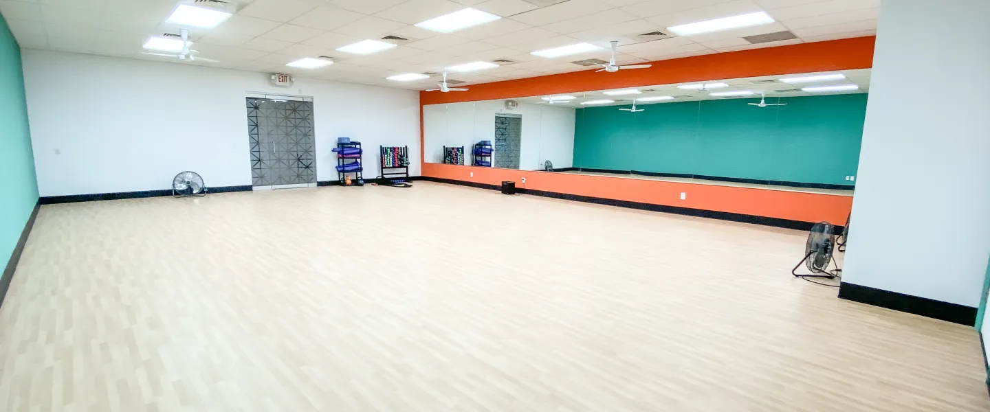 A photo of an exercise room in the Stoney Creek YMCA.