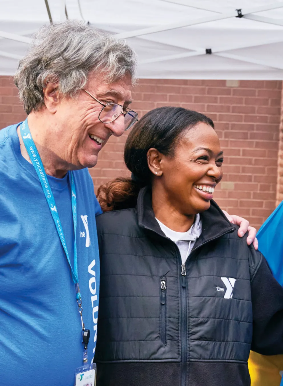 Group of YMCA volunteers