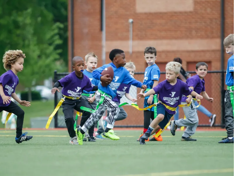 Flag Football at YMCA of Greensboro